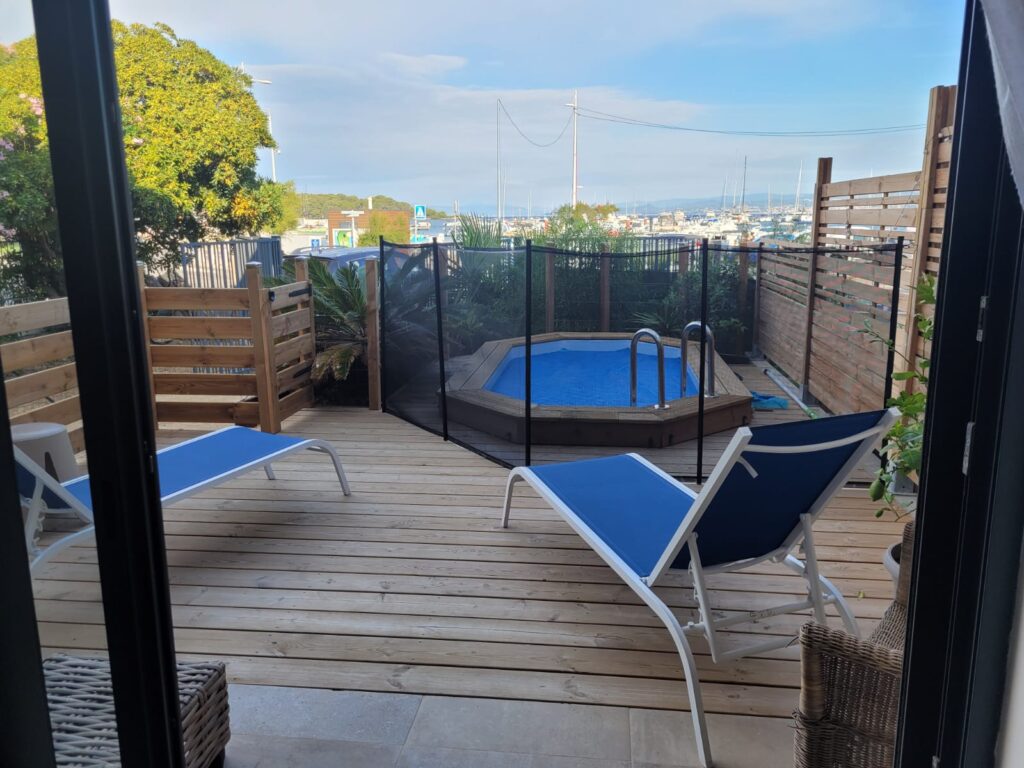 Varangue terrasse rdc